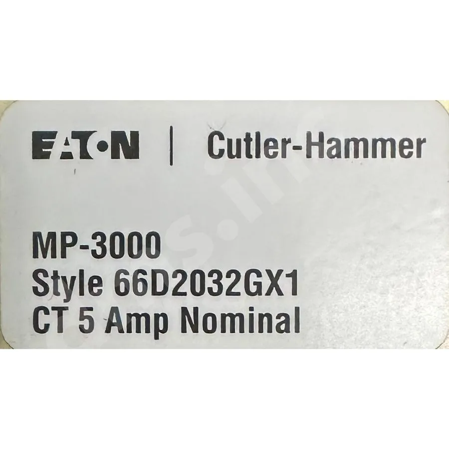 Реле защиты EATON MP3010 (MP-3000) FIXED CASE MOTOR PROTECTION RELAY