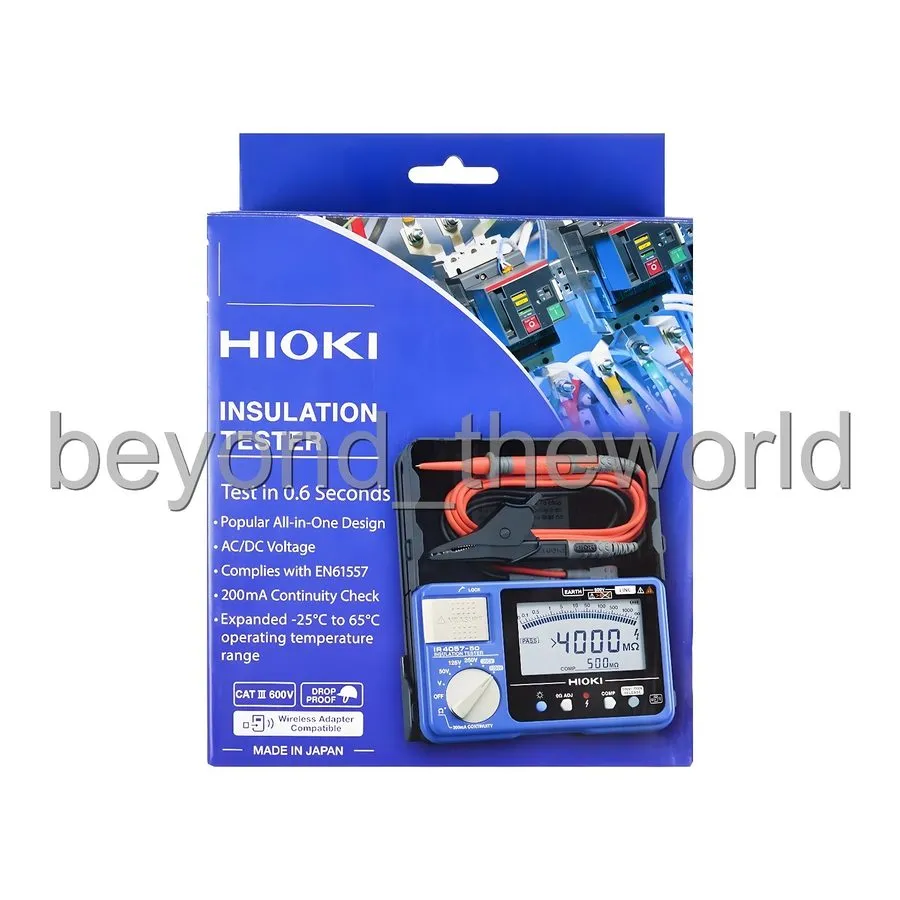 Мультиметр Hioki IR4057-50 Multimeter Insulation Tester Electrical Test Equipmen — фото лота 1