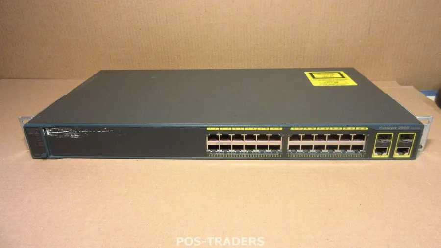 Коммутатор Cisco WS-C2960-24TC-L V06 Switch 24x 10/100 Gigabit + 2x SFP 2x GB