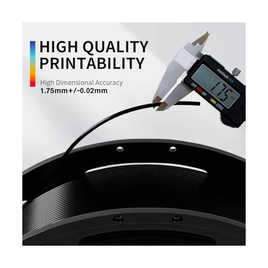3D-принтер PLA+3D Printer Filament 1.75mm Bundle, Individually Vacuum Packed, Mu