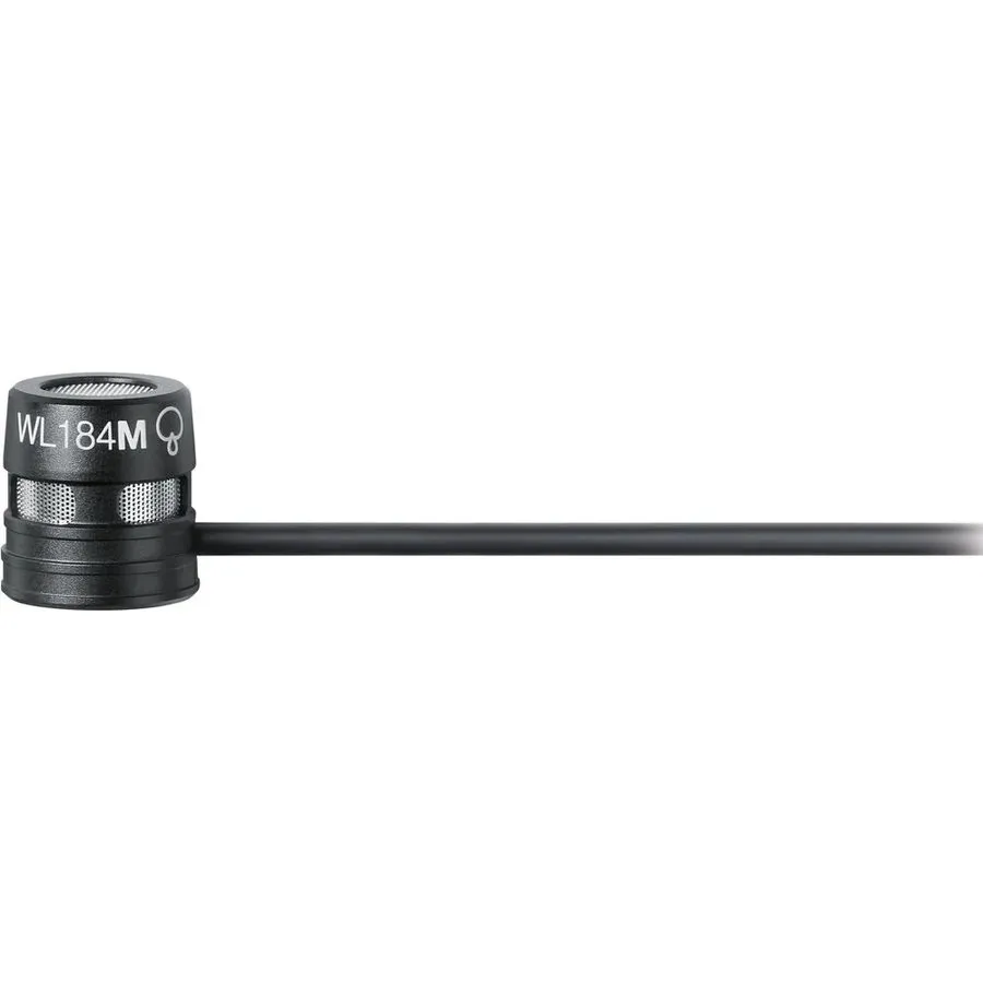 Микрофон Shure WL184m Supercardioid Lavalier Microphone with TA4F Connector Blac