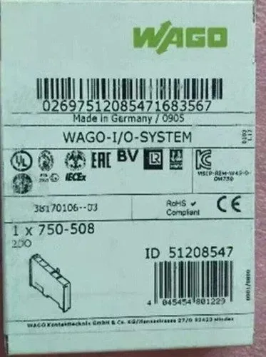 Модуль ввода-вывода Wago 750-508 Digital Output Module 24VDC 2.0A