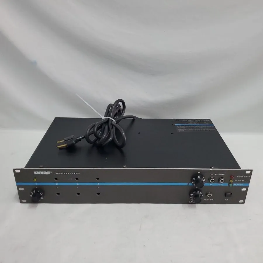 Радиосистема Shure AMS4000 Automatic Microphone System Mixer Auto Conference Mic