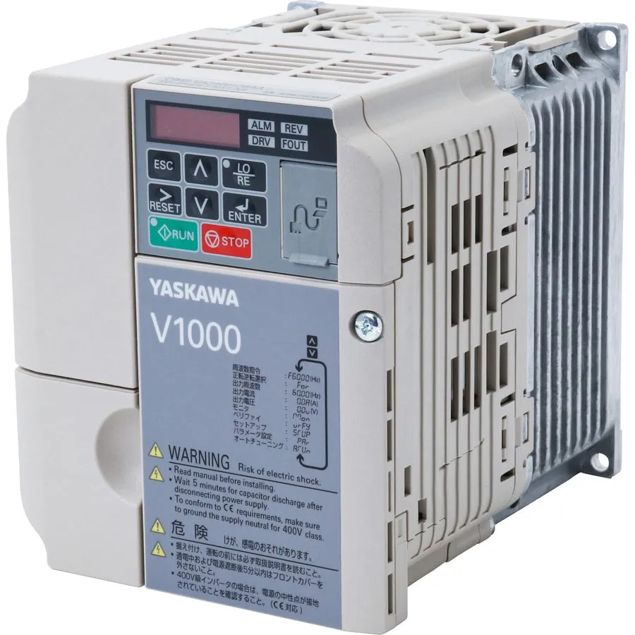 Частотный преобразователь Yaskawa CIMR-VU2A0010FAA VFD 200V 3PH 2.2kW 3HP V1000