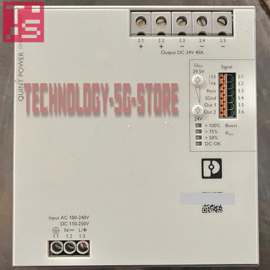 Блок питания Phoenix switching power supply QUINT4-PS/1AC/24DC/40 2904603