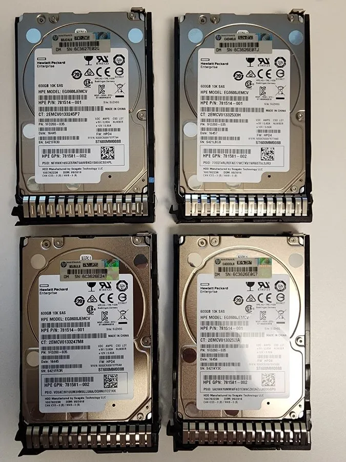 Жёсткий диск 781514-001 HPE 600GB SAS 12G 10K SFF SC DS HDD