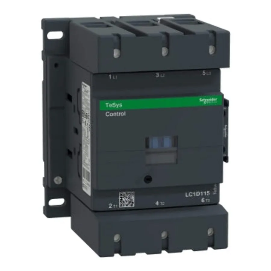 Контактор 1x Schneider Electric LC1D115G7 55kW 75HP TeSys Contactor