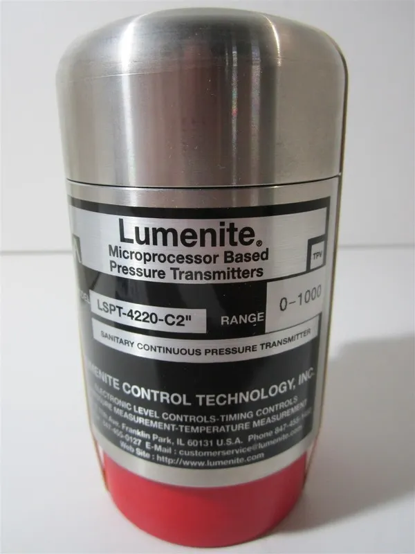 Датчик давления Luminite (LSPT-4220-C2) 2" 0 to 1000psi 4 to 20mA Tri-clamp Pres — фото лота 1