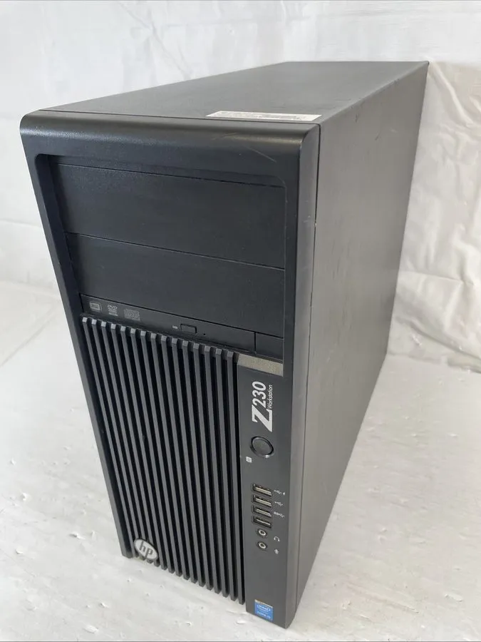 Жёсткий диск HP Z230 WORKSTATION TOWER PC INTEL i5-4590 3.3GHz 8GB 500GB WINDOWS — фото лота 1