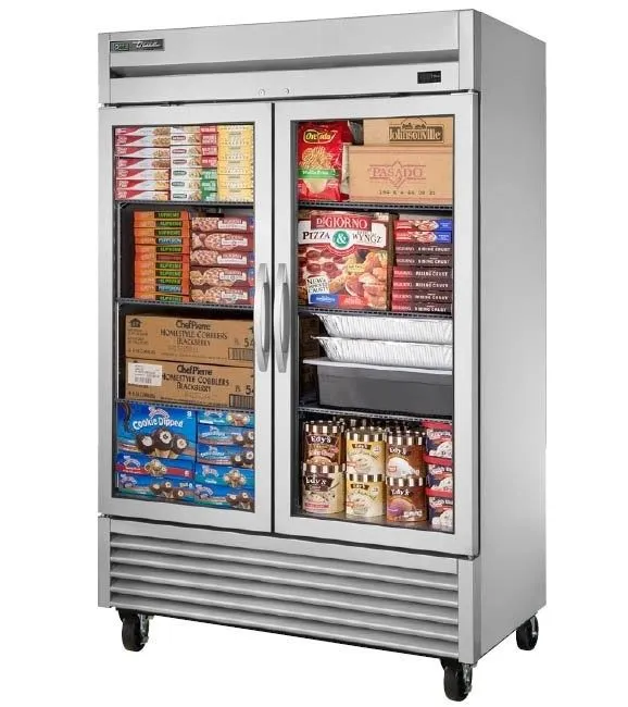 Холодильный шкаф Koolmore RIR-2D-GD 54" 2-Glass Door Reach-In Refrigerator, 47 c