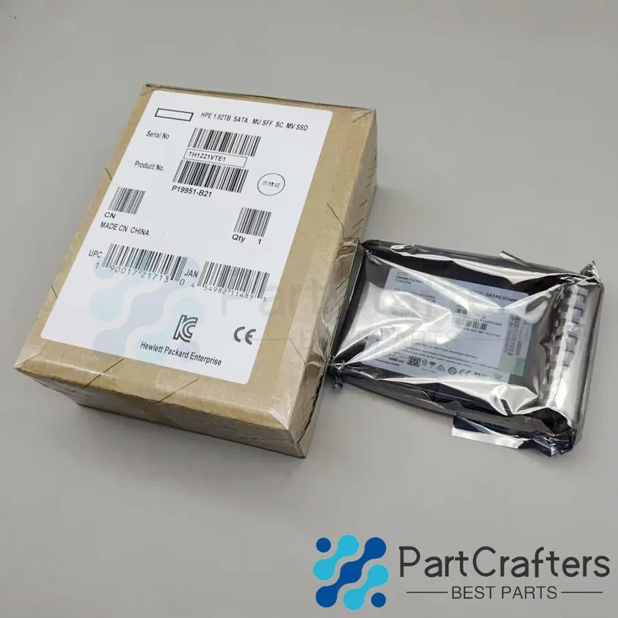 Сервер HPE/Samsung 2.5" 1.92TB SATA 6G G10 Server SSD Replace P19951-B21 P21090-