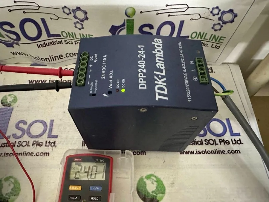 Блок питания TDK-Lambda DPP240-24-1 DIN Rail Power Supply 24VDC 10A 240W AC-DC