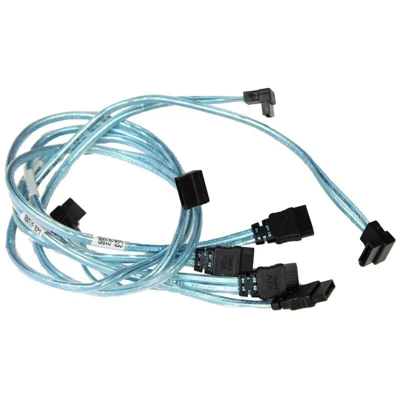 Кабель SUPERMICRO X4 SATA BLUE ROUND CABLE ASSEMBLY CBL-0186L