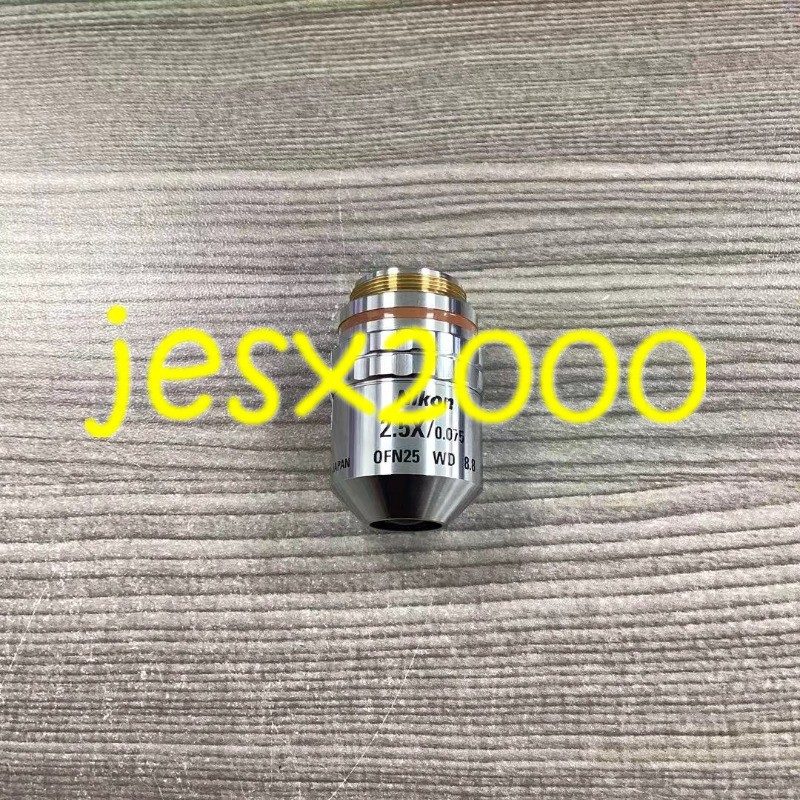 Объектив микроскопа Nikon CF Plan 2.5X/0.075 EPI Microscope Brightfield Objectiv