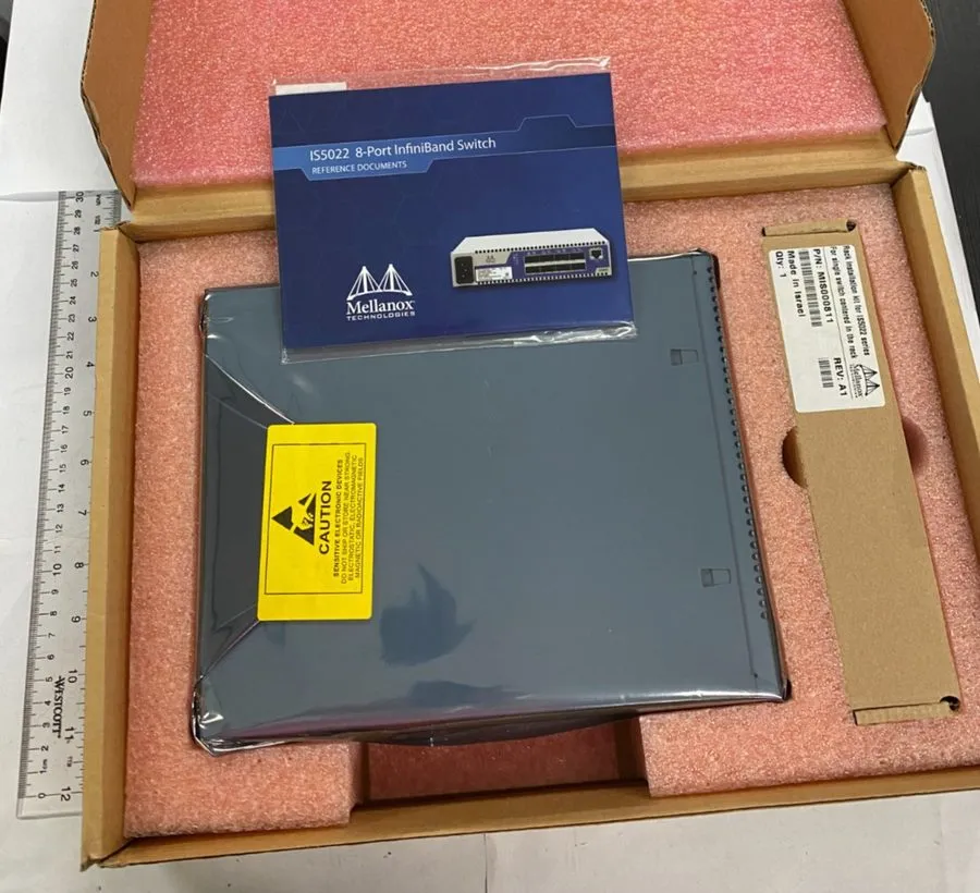 Коммутатор Mellanox IS5022 InfiniBand Switch 8-Port 40Gb/s QSFP QDR 1U Rackmount