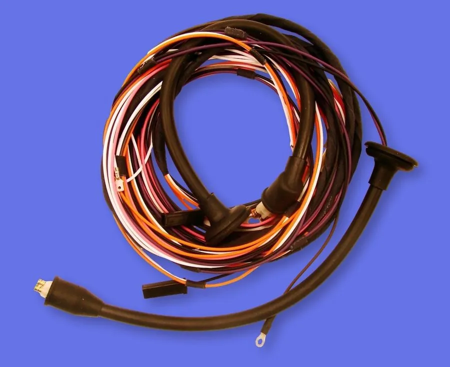 Плата 56 Chevy 4-Door Sedan Rear Body Light Wiring Harness 1956 Chevrolet