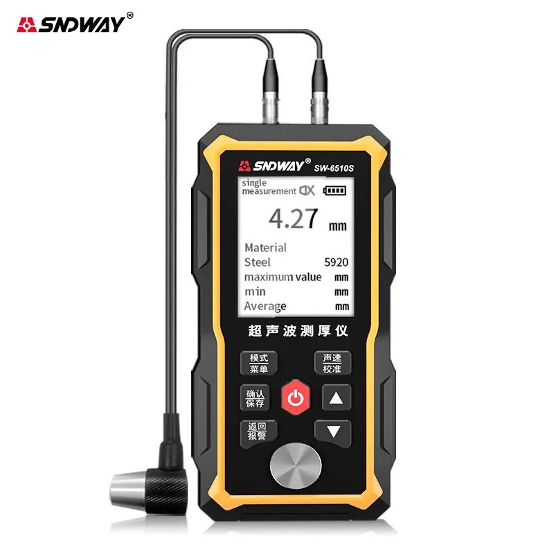 Толщиномер Thickness Gauge Meter Tester SW-6510S Digital Paint Coating Thickness