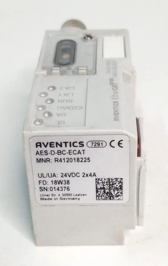 Клапан AVENTICS EtherCAT R412018225 AES-D-BC-ECAT Air Valve Island Module