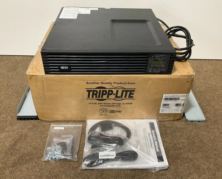 Tripp Lite Smart Online 1500VA LCD SU1500RTXLCD2U ✅❤️✅❤️
