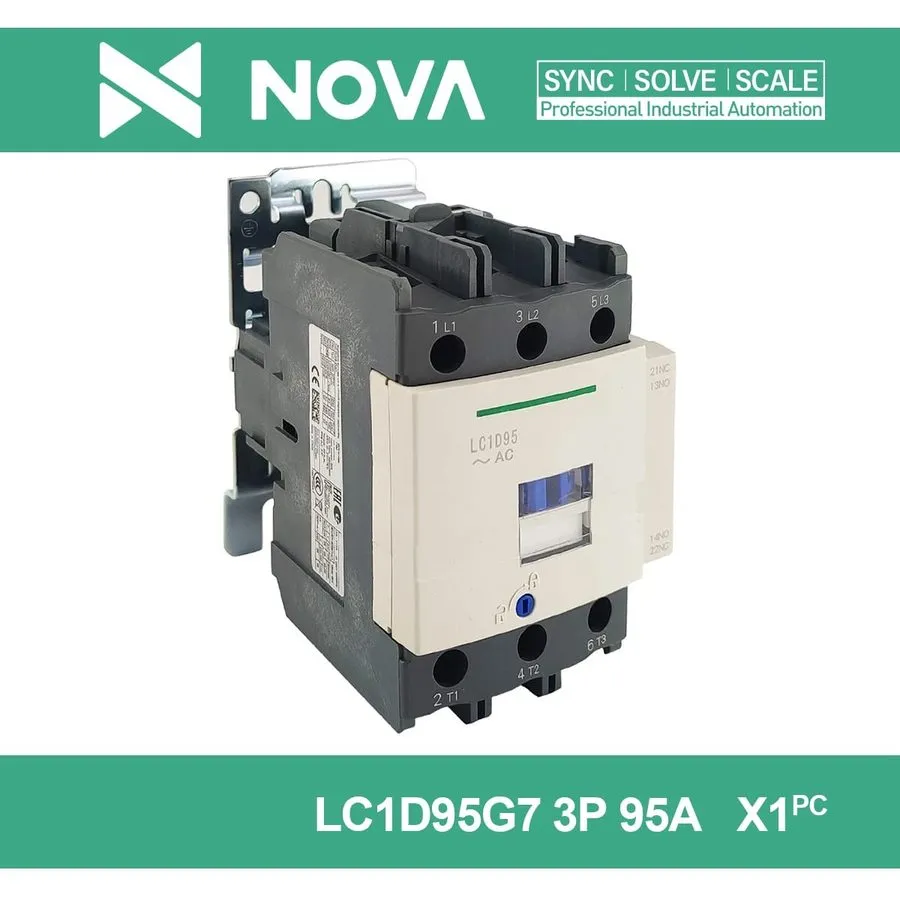 Контактор TeSys Deca LC1D95G7 Contactor 120V coil 95A replace Schneider Contacto