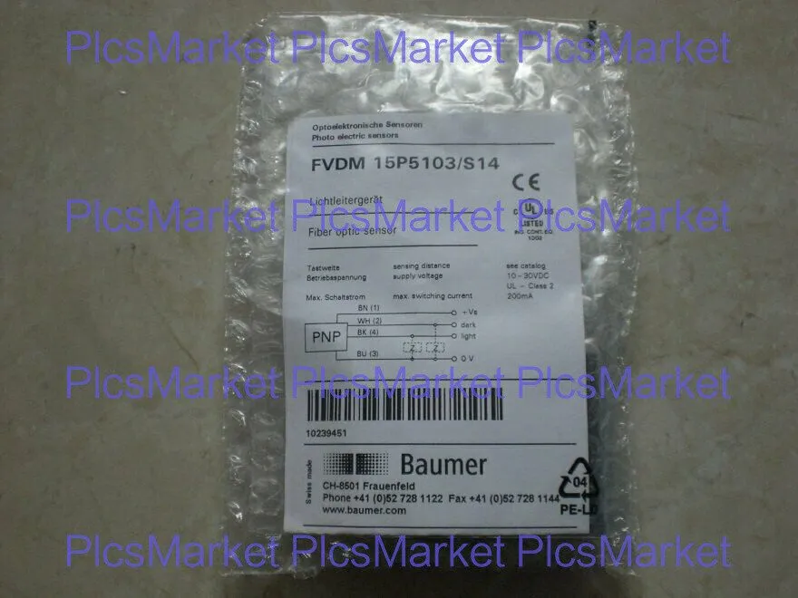 Датчик Baumer Fiber Optic Sensor FVDM 15P5103/S14