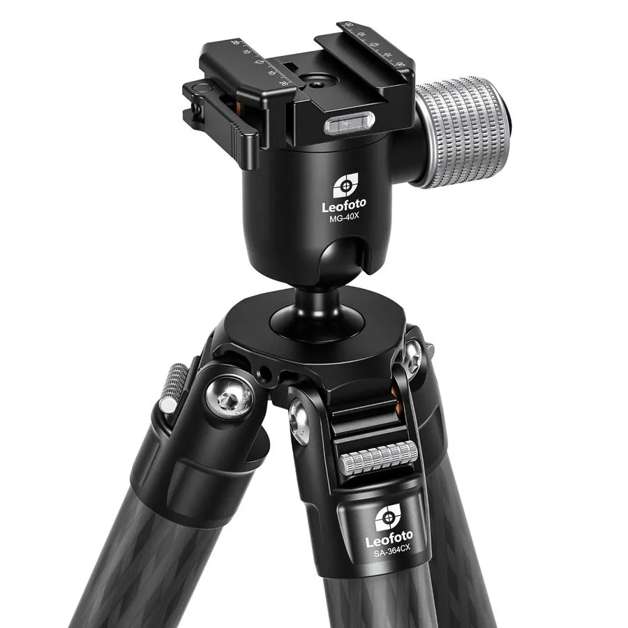 Оборудование видеонаблюдения 【Leofoto USA】Leofoto SA-364CX+MG-40X Outdoors Tripo