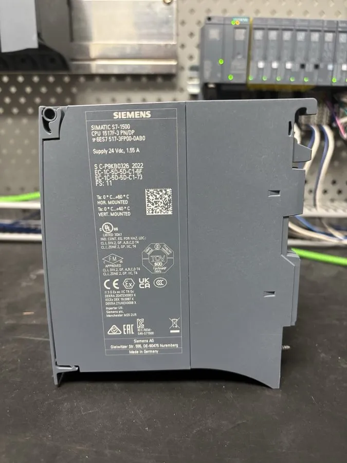 ПЛК Siemens Simatic S7-1500F 6ES7517-3FP00-0AB0 — фото лота 1
