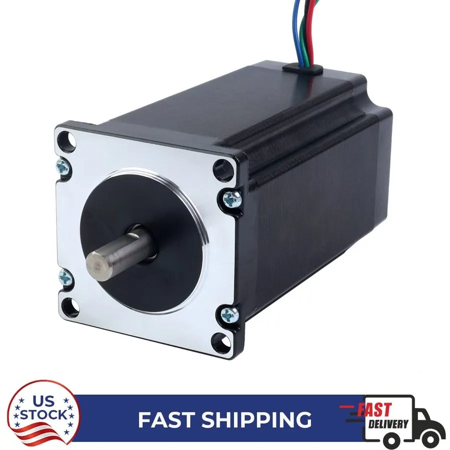 Шаговый двигатель Nema 23 Stepper Motor 3.0Nm(425oz.in) 57x100mm 4.2A 8mm Shaft 