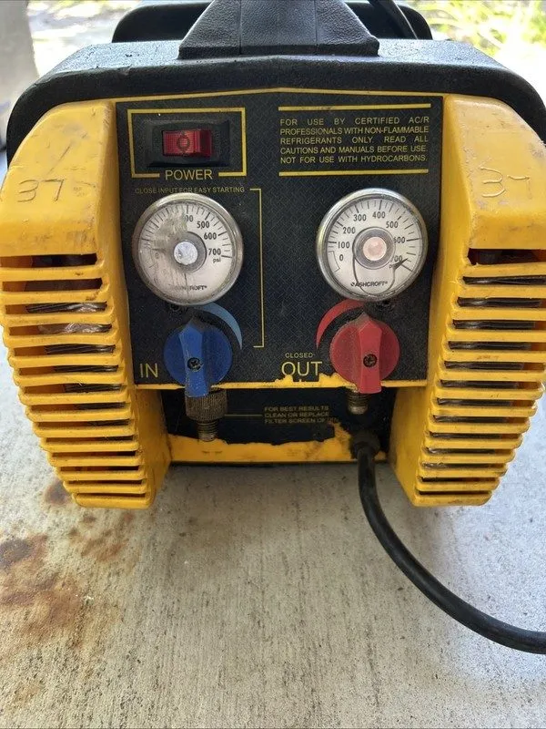 Станция обслуживания кондиционеров Appion G5TWIN Refrigerant Recovery Machine — фото лота 1
