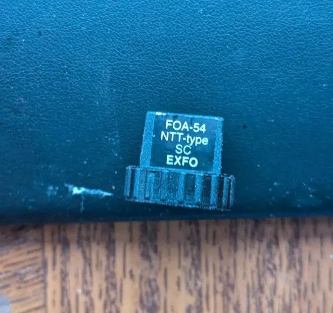 Разъём EXFO FOA-54 SC Adapter Fiber Optic Connector — фото лота 1