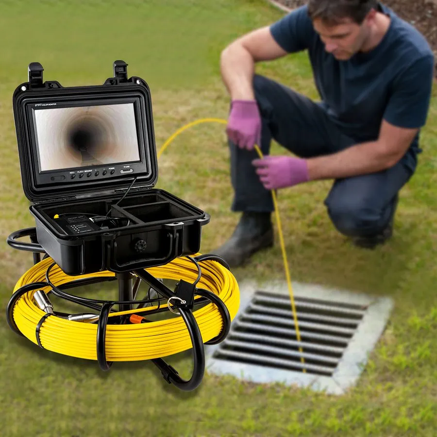 Камера для телеинспекции труб Drain Sewer Camera Pipe Inspection Camera 1200TVL 