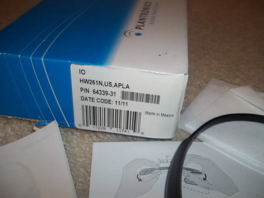 VoIP-шлюз Plantronics SupraPlus HW261N Binaural Noise-Canceling QD Headset