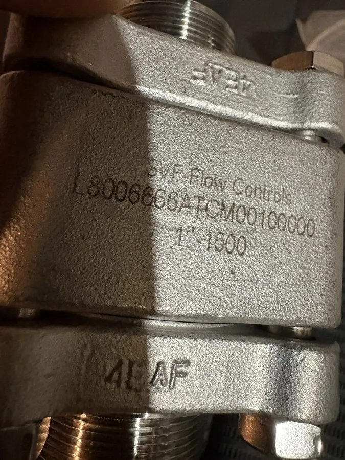 Клапан SVF Flow Controls 1” 316 Stainless Steel Ball Valve L80066SS — фото лота 2