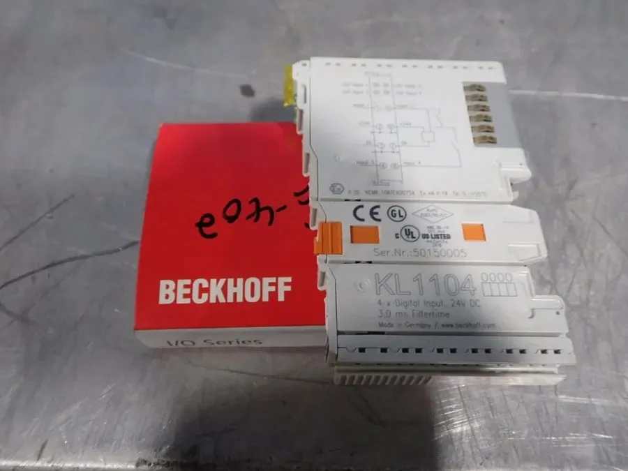 Модуль ввода-вывода LOT BECKHOFF KL1104 4X DIGITAL INPUT 24VDC
