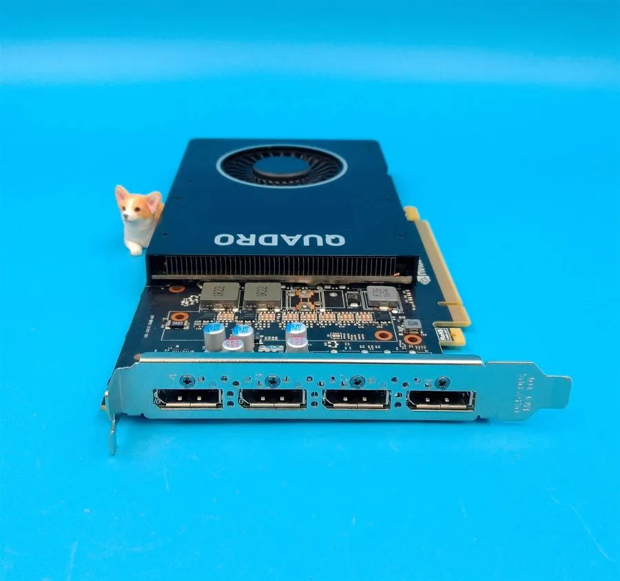 GPU-ускоритель Dell Nvidia Quadro P2200 5GB GDDR5X DisplayPort Desktop Graphics 