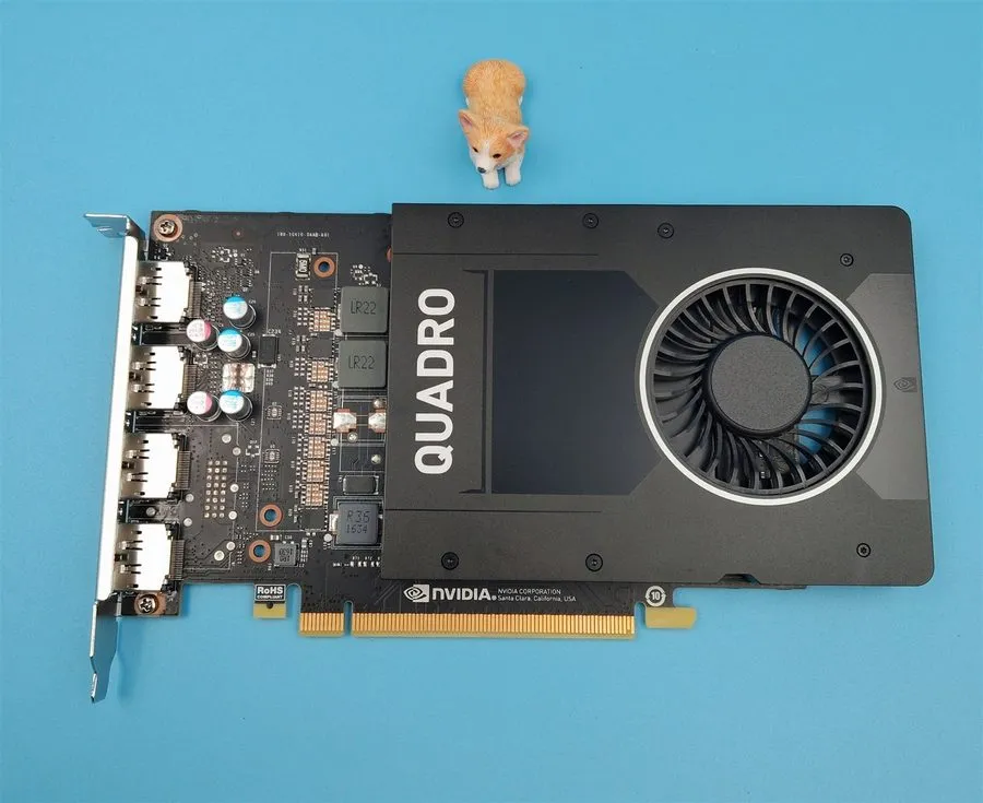 GPU-ускоритель Dell Nvidia Quadro P2200 5GB GDDR5X DisplayPort Desktop Graphics  — фото лота 2