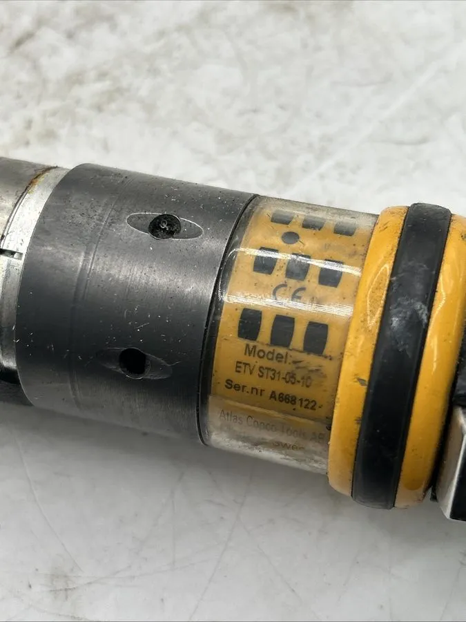 Пневмооборудование ATLAS COPCO ETV ST31-05-10 ANGLE TENSOR ST NUTRUNNER TORQUE G — фото лота 1