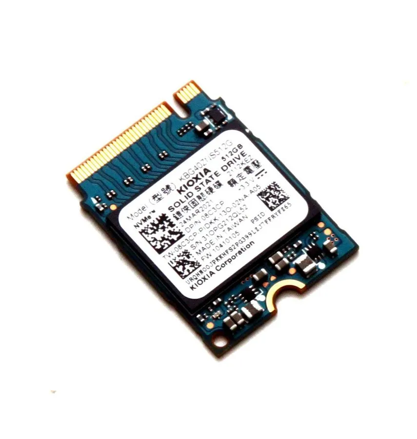 SSD-накопитель 512GB NVMe SSD M.2 2230 KIOXIA BG4 KBG40ZNS512G PCIe Gen3 Excelle