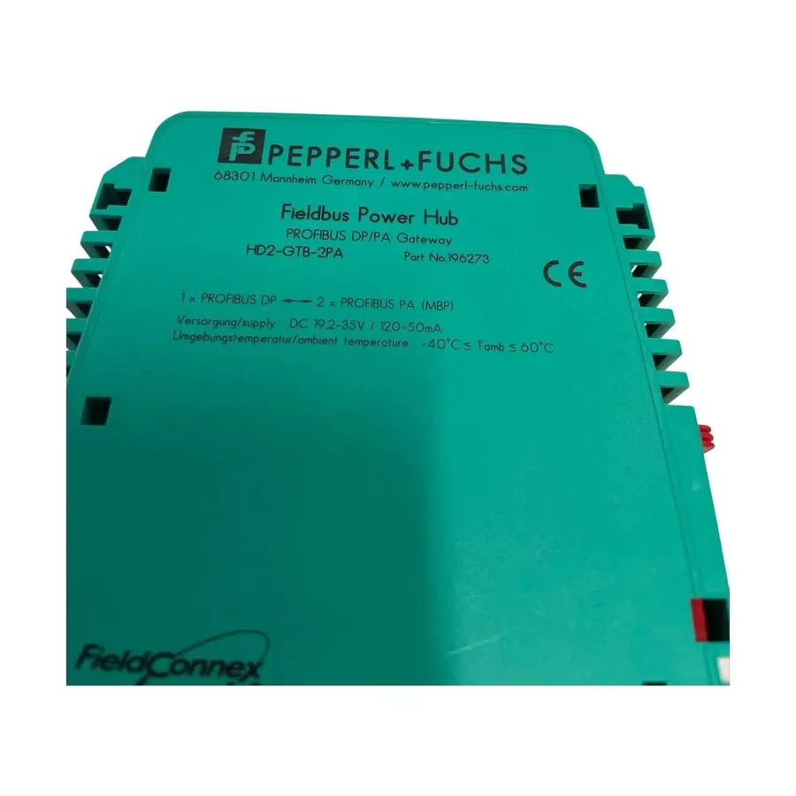 Шлюз полевой шины PEPPERL+FUCHS Fieldbus Power Hub Profibus DP/PA Gateway HD2-GT