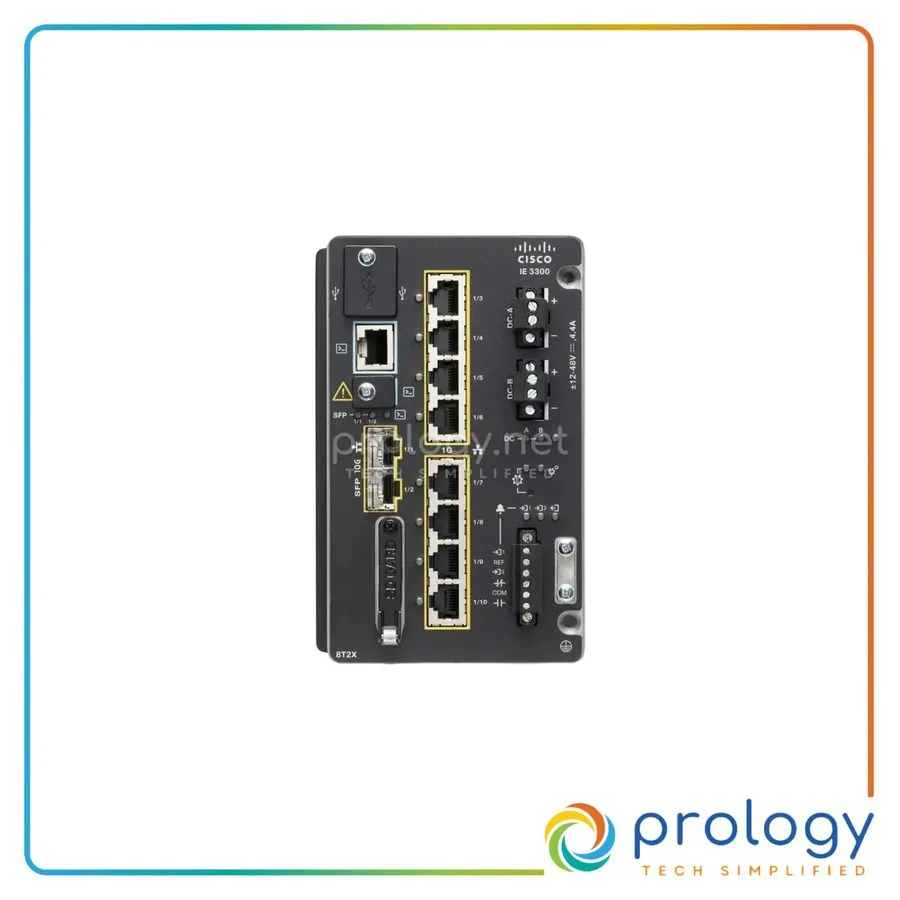Коммутатор Cisco IE-3300-8T2X-E Industrial Ethernet Switch IE 3300 Series 2x SFP