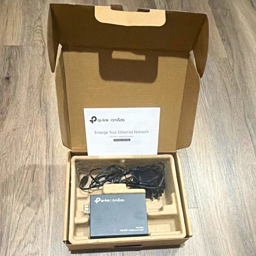 Медиаконвертер Omada MC420L, 10G Multi-Gigabit SFP Media Converter — фото лота 1