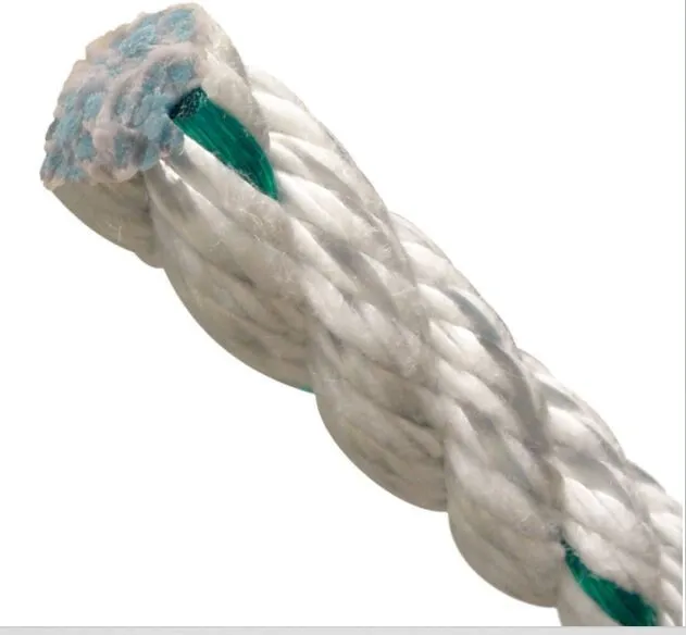 Таль SAMSON USA PRO MASTER 3/4" X 600' WHITE/GREEN 3-STRAND ELITE TOUGH RIGGING 