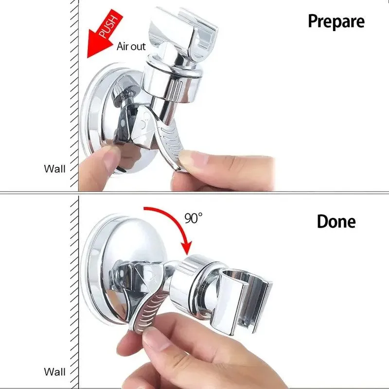 Вакуумная присоска 1- Adjustable Shower Rack Strong Vacuum Suction Cup Handheld  — фото лота 2