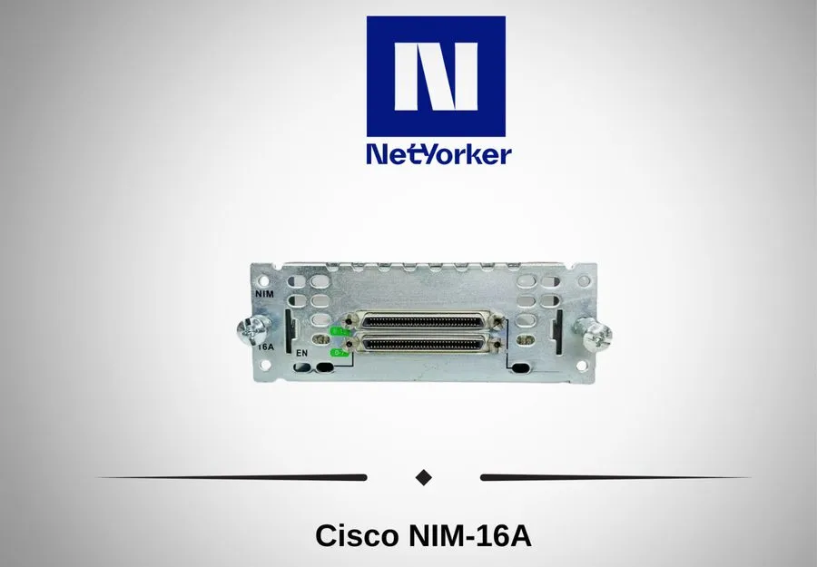 Маршрутизатор Cisco NIM-16A 16-Port Async Serial NIM
