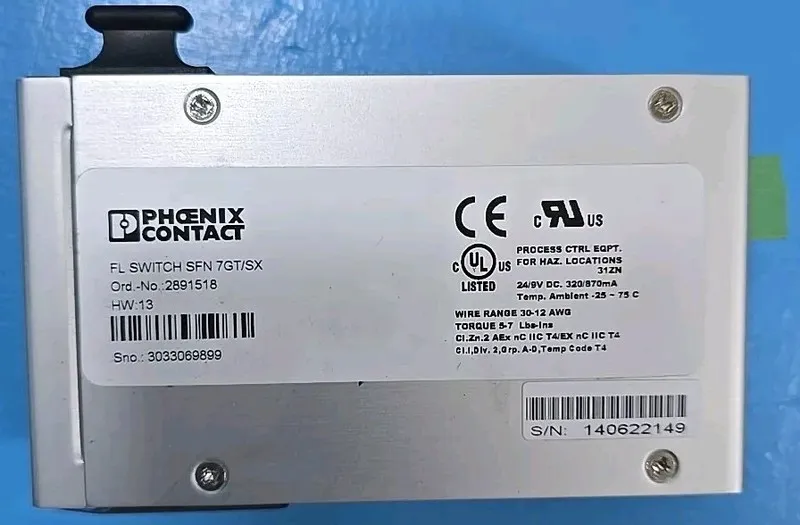 Коммутатор Phoenix Contact FL SWITCH SFN 7GT/SX 7 Port Ethernet Switch 2891518