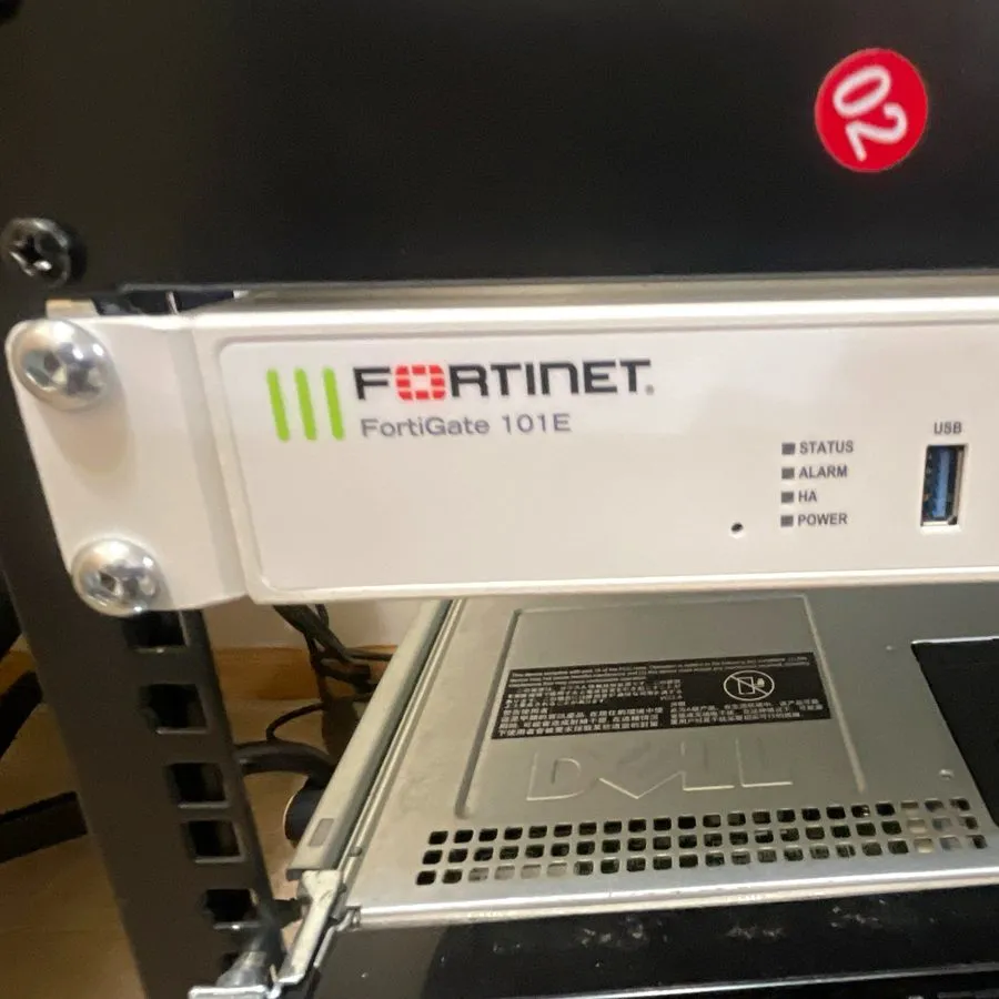 Межсетевой экран FORTINET FortiGate FG-101E Network Security Firewall Appliance 