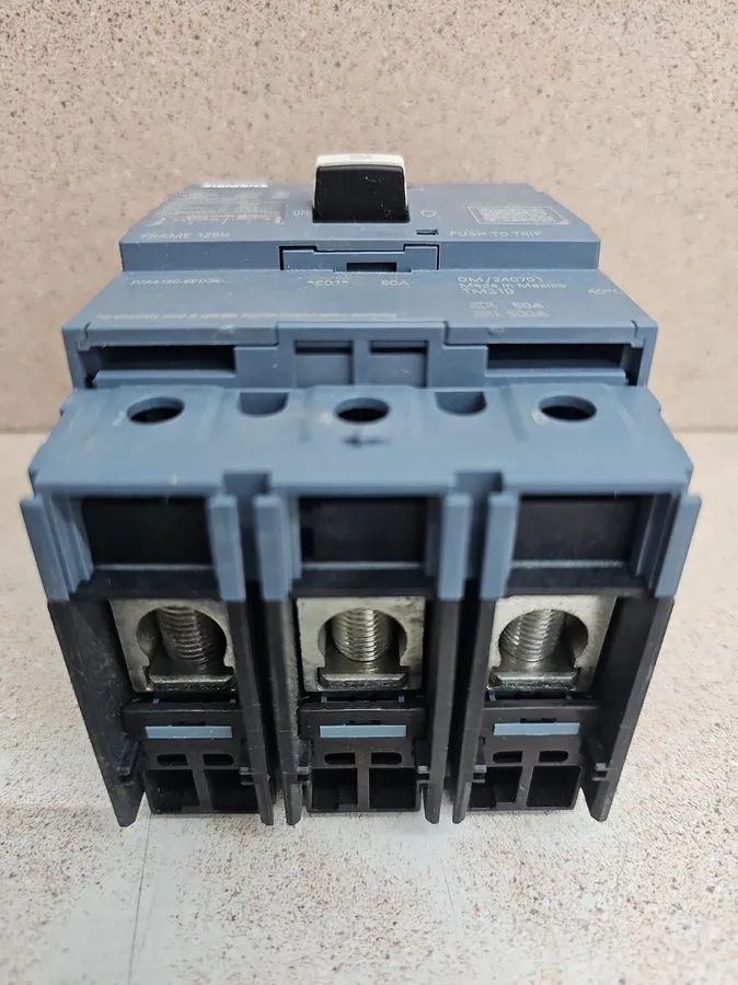 Автоматический выключатель Siemens 3VA4150-6ED34-0AA0 3p 50a 65k Circuit Breaker