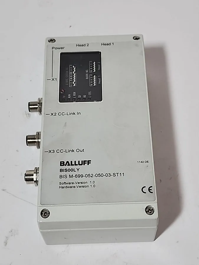 ПЛК Balluff BIS00LY HF RFID Processor Module BIS M-699-052-050-03-ST11 CC-Link 2