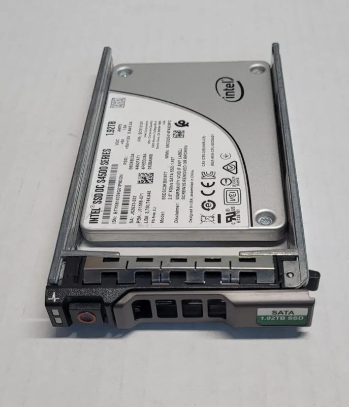 SSD-накопитель Intel DC S4500 Series 1.92TB 6Gbps 2.5 Inch SATA SSD SSDSC2KB019T — фото лота 2