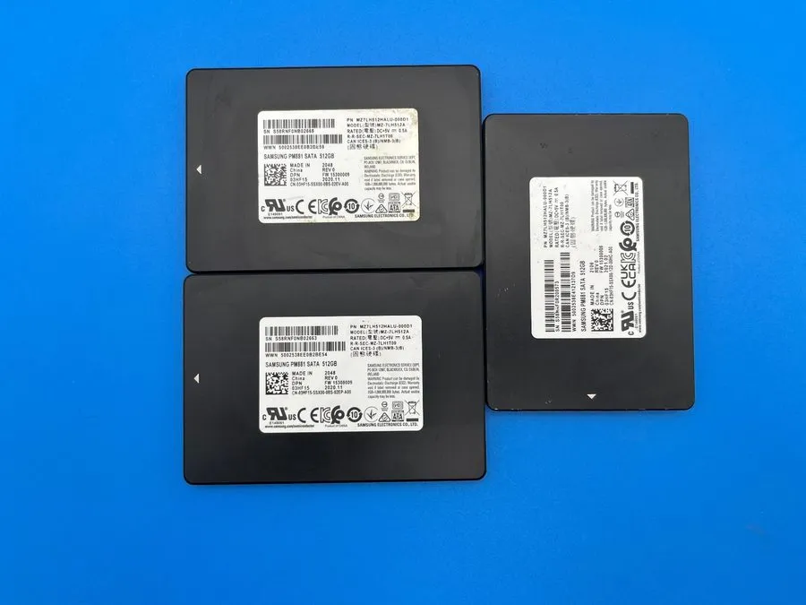 SSD-накопитель Samsung PM881 512Gb SATA 3 2.5in Solid State Drive SSD MZ-7LH512A